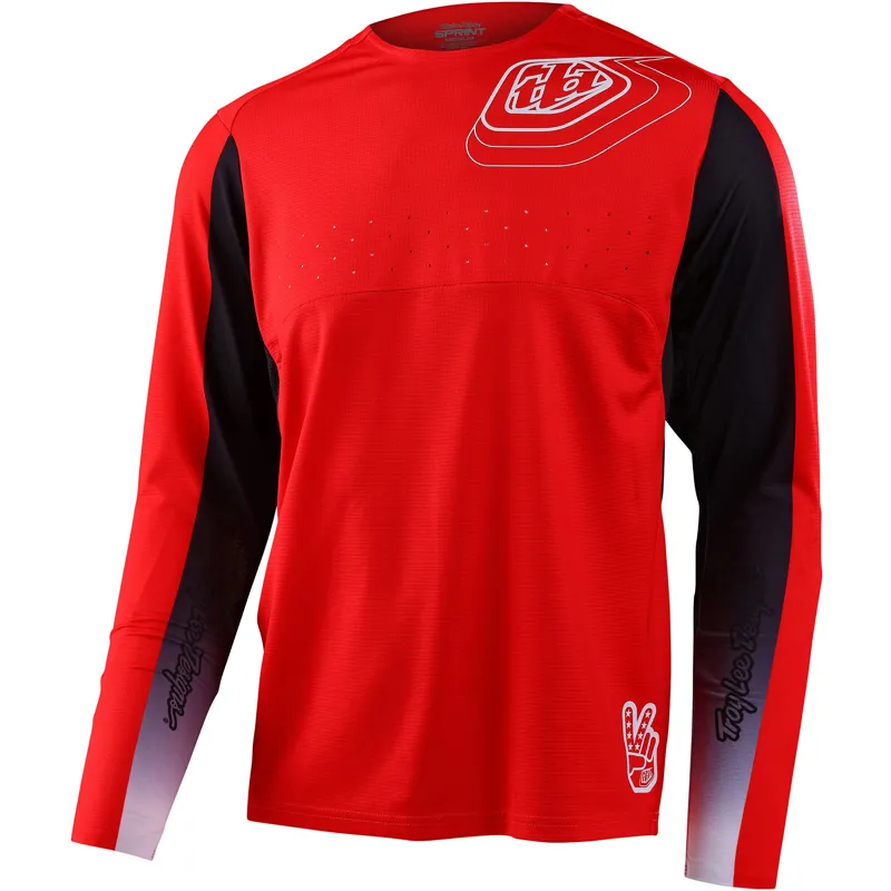 Troy Lee Designs Youth Sprint Jersey Richter Red